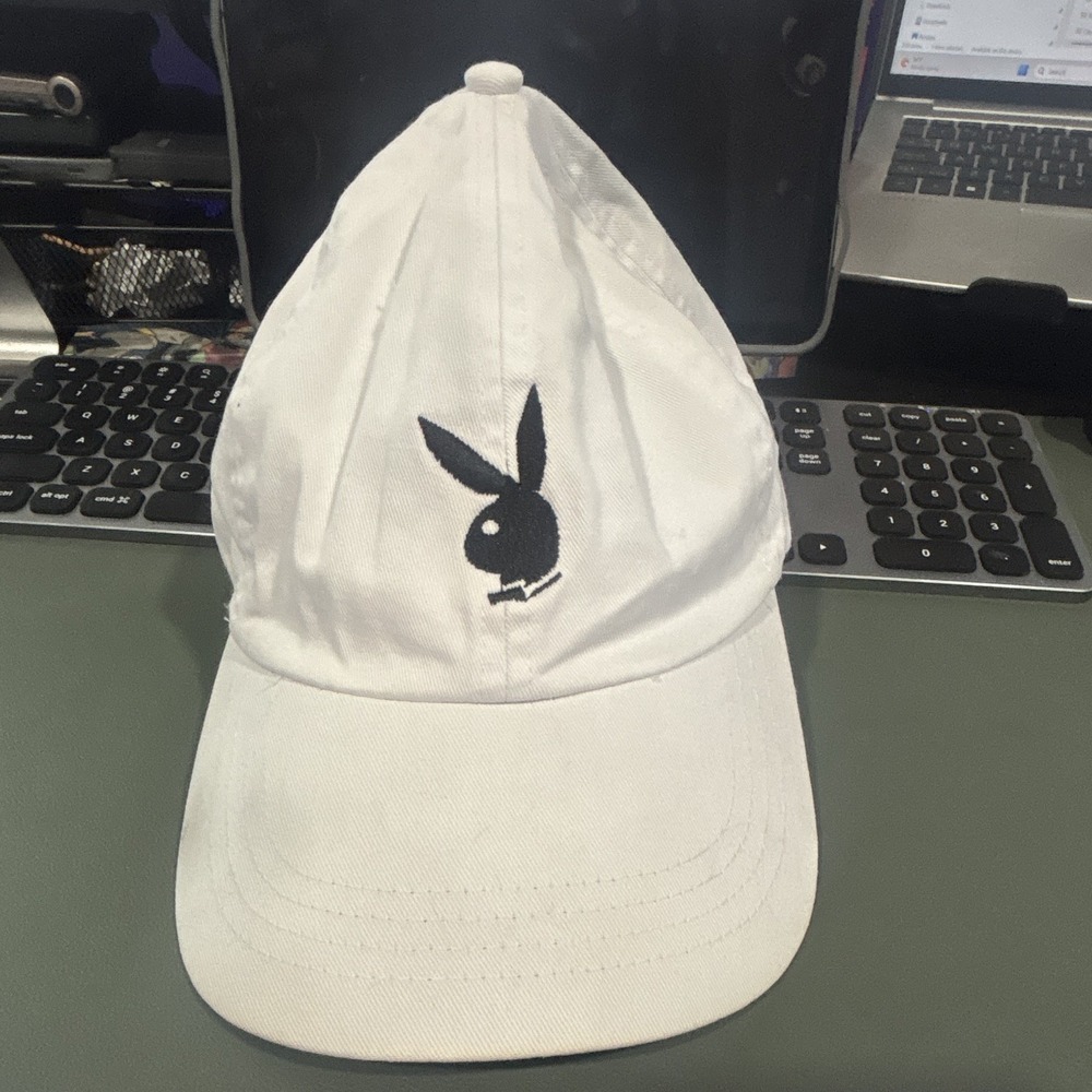 Playboy White Cap